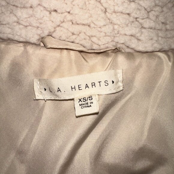 Cream Teddy Bear jacket Size XS/Small - Picture 2 of 2